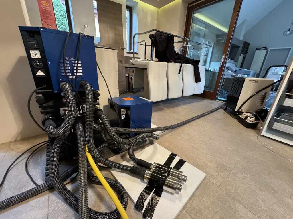 vízkár utáni épületszárítás korszerű gépekkel